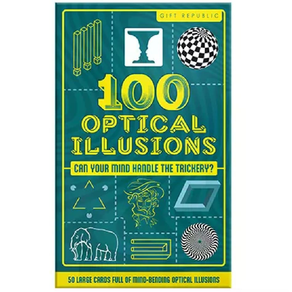 100 Optical Illusions - Gift Republic