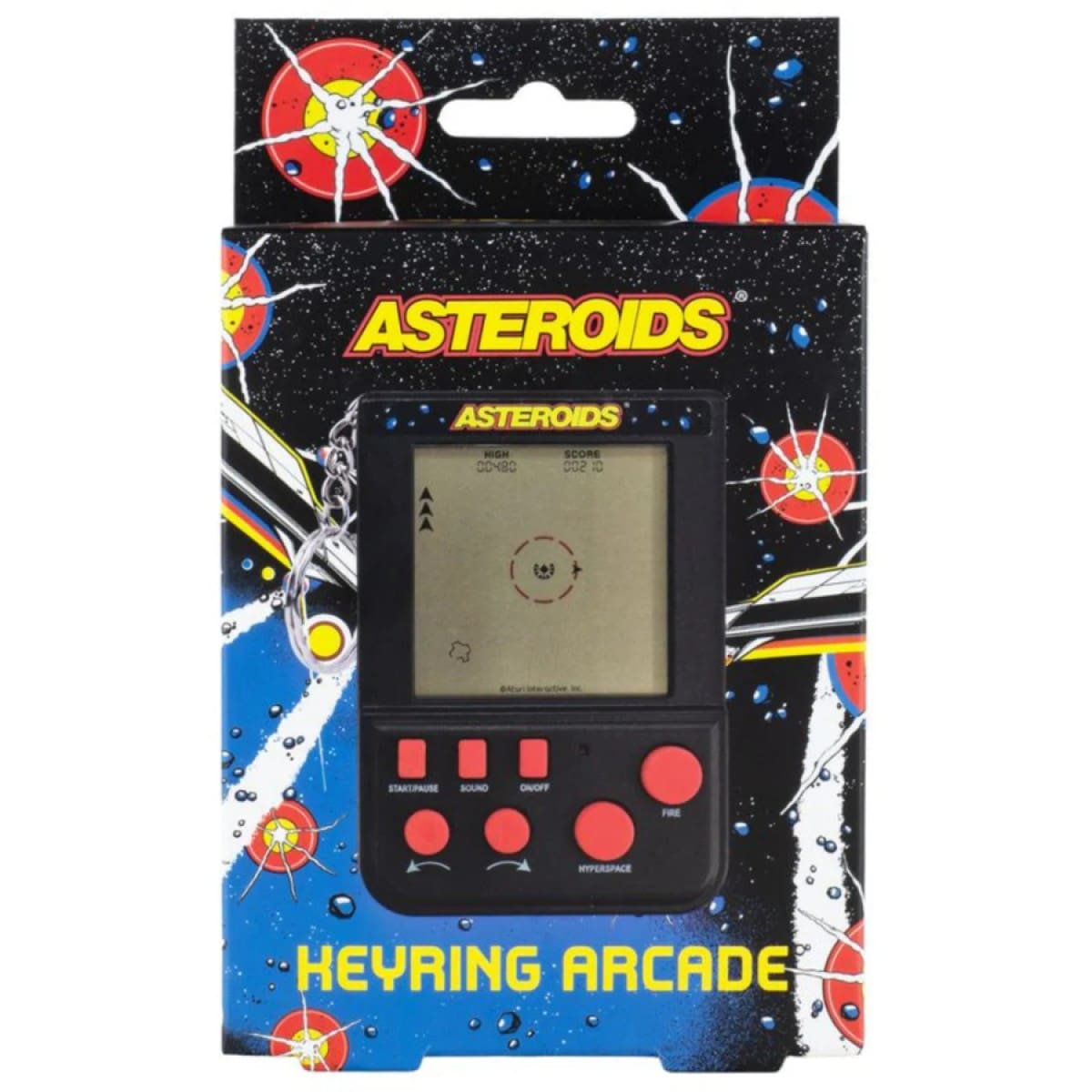 Asteroids Keyring