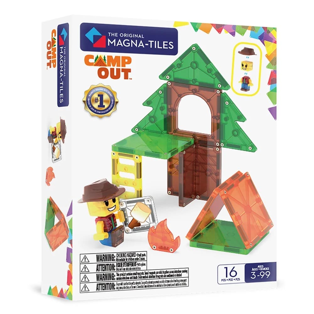 Magna-Tiles - Camp Out - 16 Piece Set