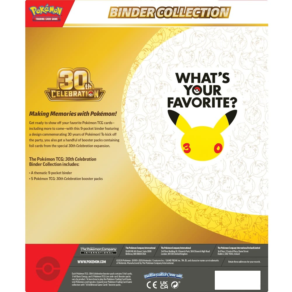 Pokemon - 30th Celebration - Binder Box - Image 4