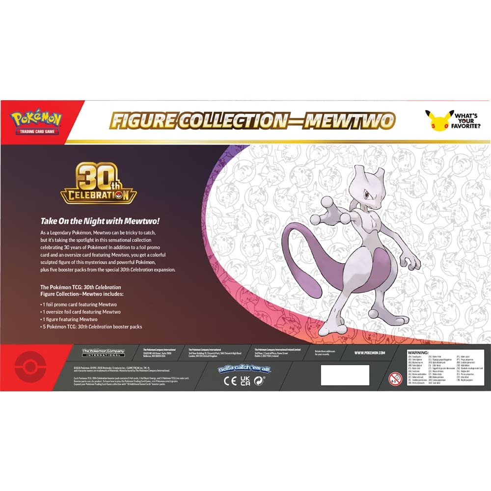Pokemon - 30th Celebration - Figure Collection Mew OR Mewtwo - Image 5