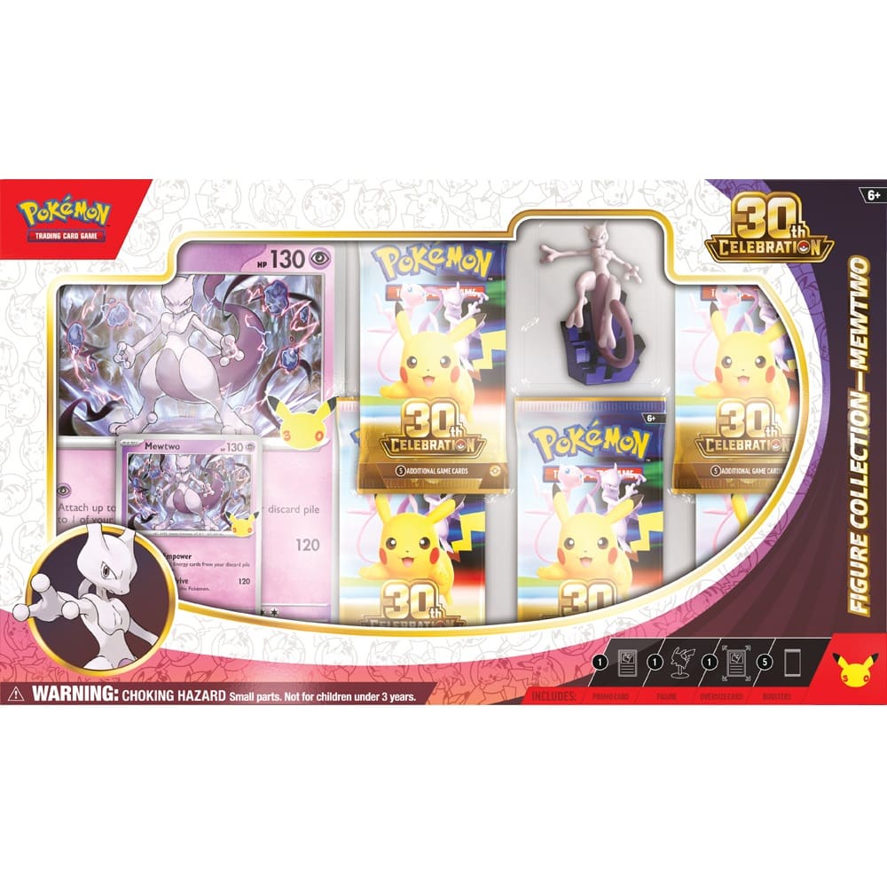 Pokemon - 30th Celebration - Figure Collection Mew OR Mewtwo - Image 3