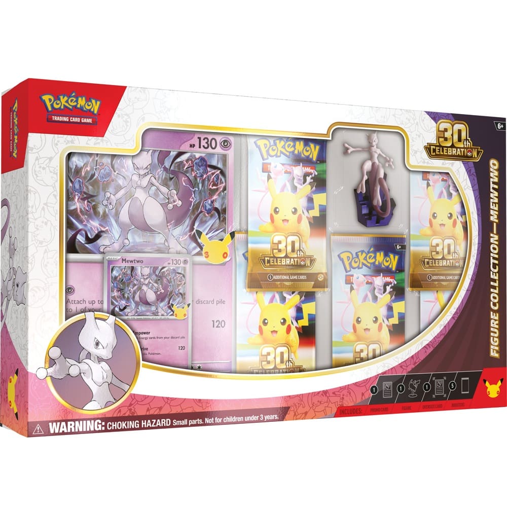 Pokemon - 30th Celebration - Figure Collection Mew OR Mewtwo