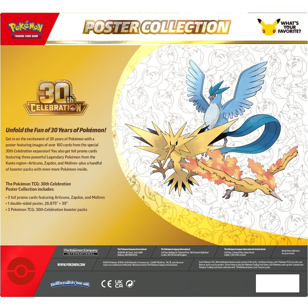 Pokemon - 30th Celebration - Poster Box - Image 3