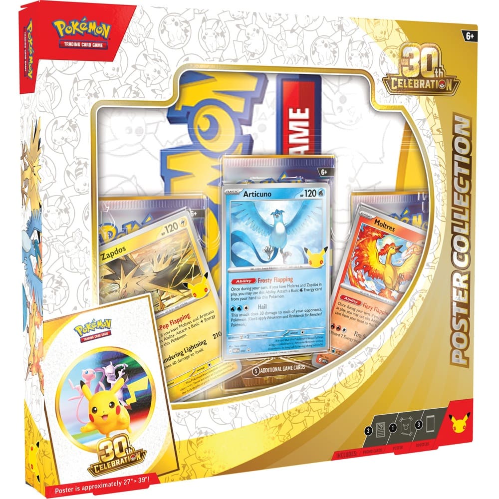 Pokemon - 30th Celebration - Poster Box