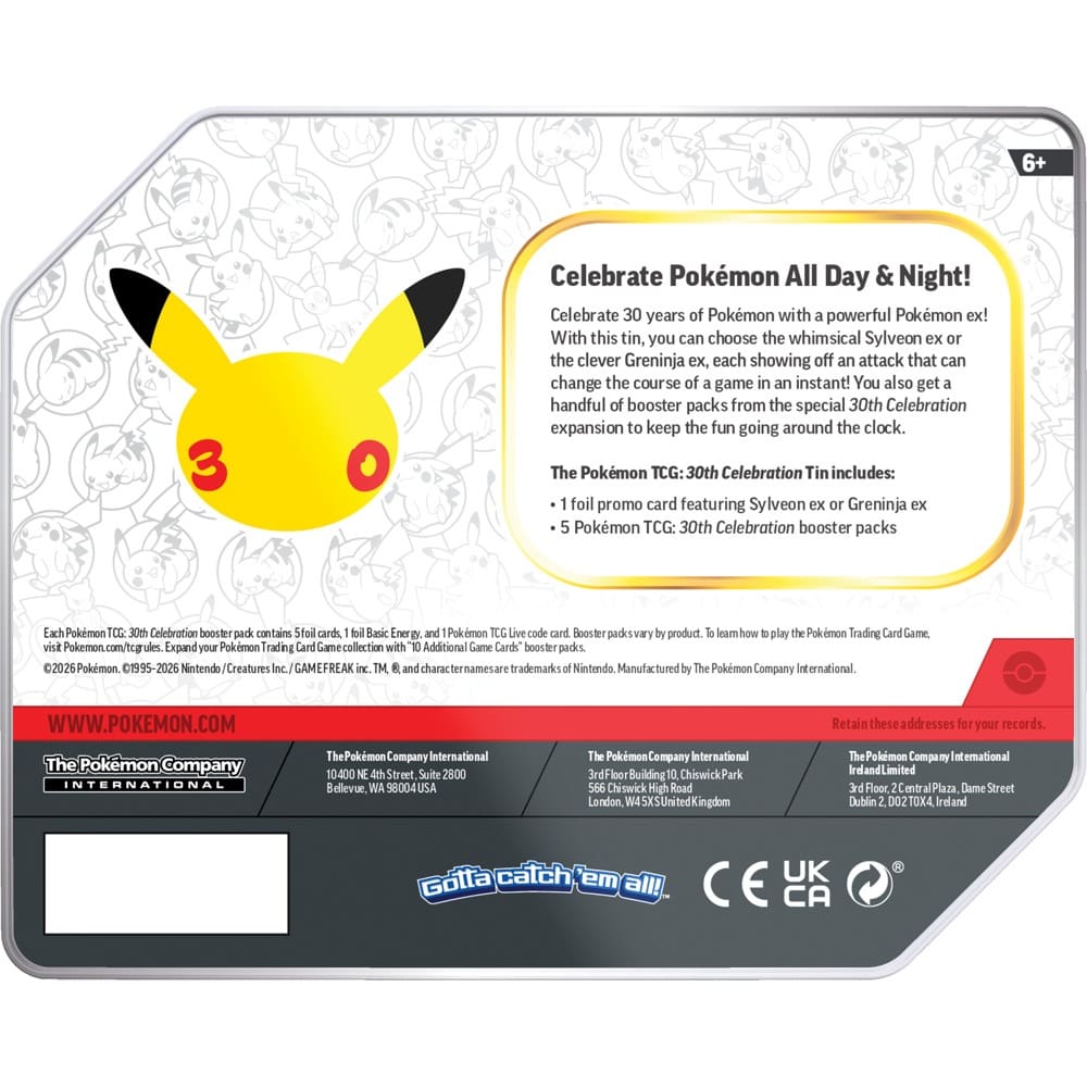 Pokemon - 30th Celebration - 5-Booster Tin - Image 3