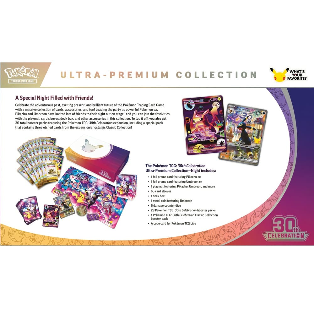 Pokemon - 30th Celebration - Ultra Premium Day/Night Collection - Image 8