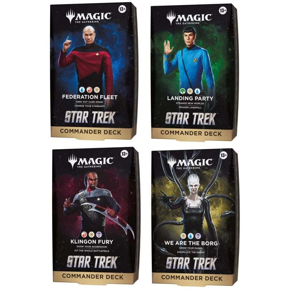 MTG - Star Trek - Commander Deck (Set of 4)