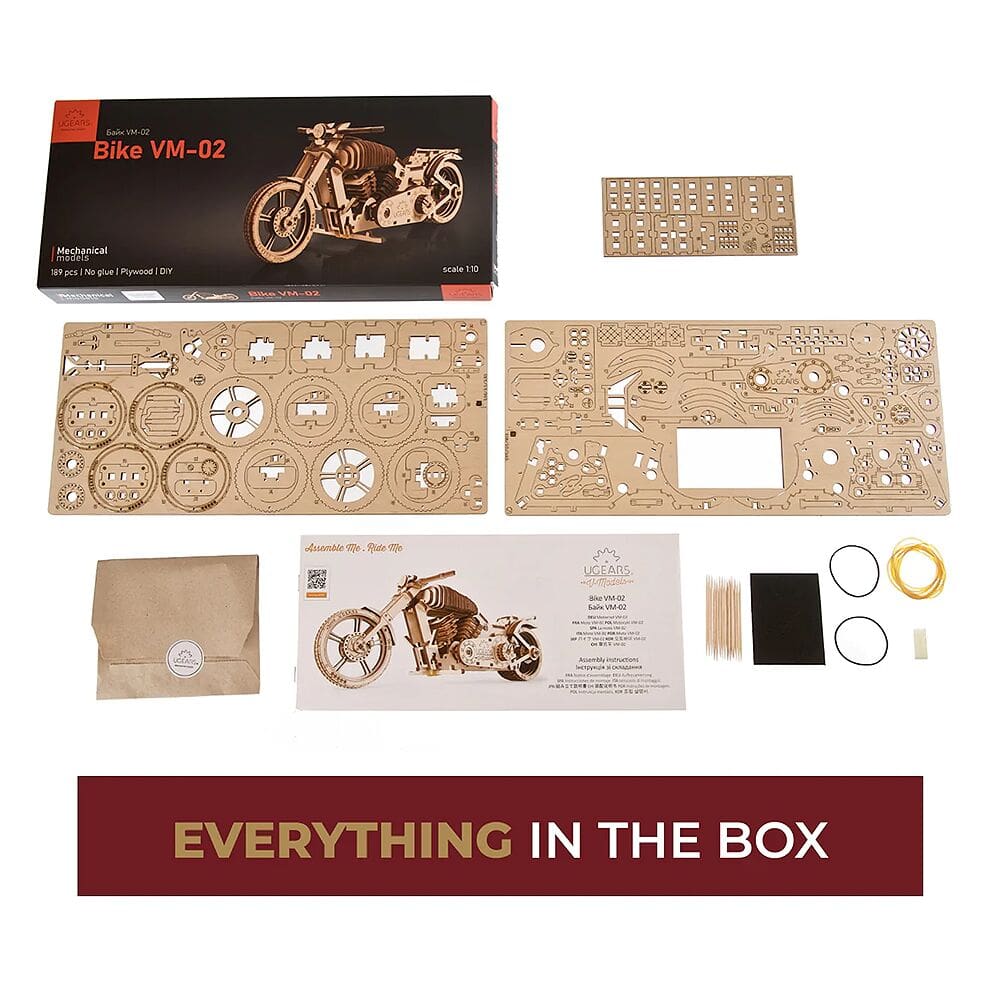 UGears - Bike VM-02 - Image 3