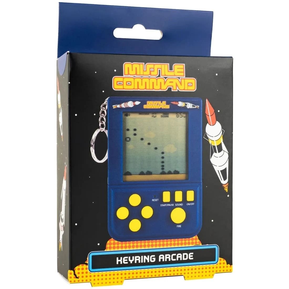 Missile Command Keyring Game