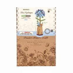 Wood Bloom - Blue Hydrangea