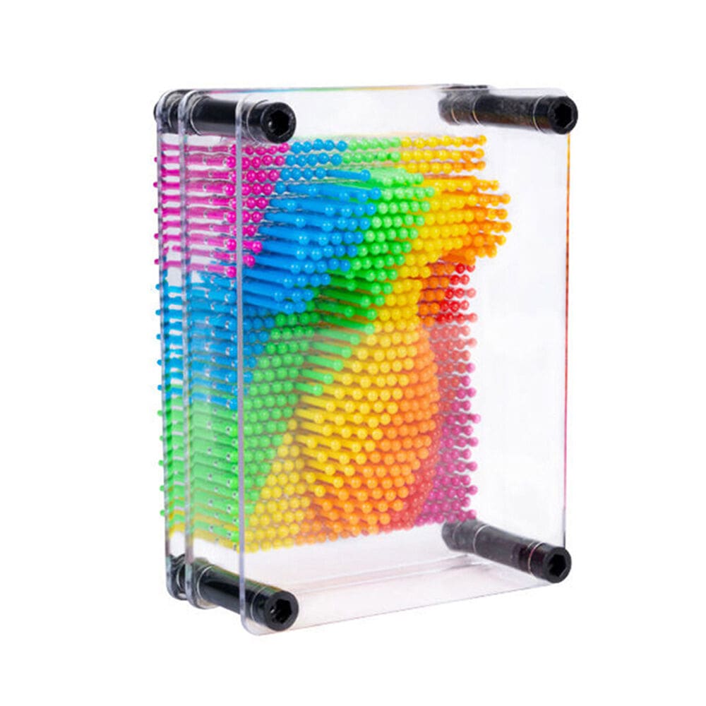 Rainbow Pin Art (Medium) - Image 3