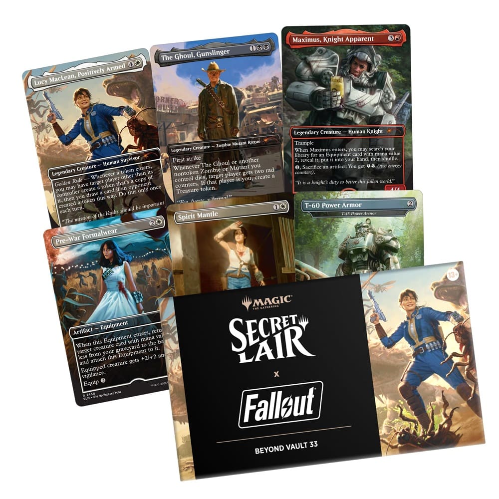 MTG - Secret Lair - Fallout: Beyond Vault 33