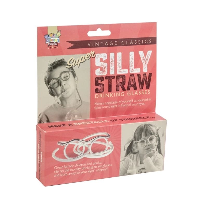 Silly Straw Drinking Glasses