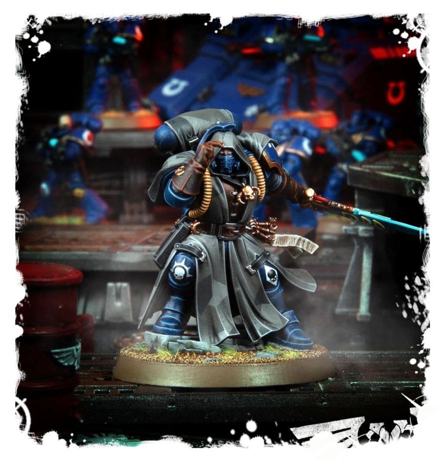 48-67 Space Marines: Librarian in Phobos Armour - Image 4