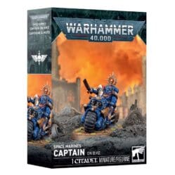 48-113 Space Marines: Captain on Bike