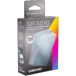 Gamegenic Soft Card Sleeves (67mm x 94mm) (100 Sleeves Per Pack)