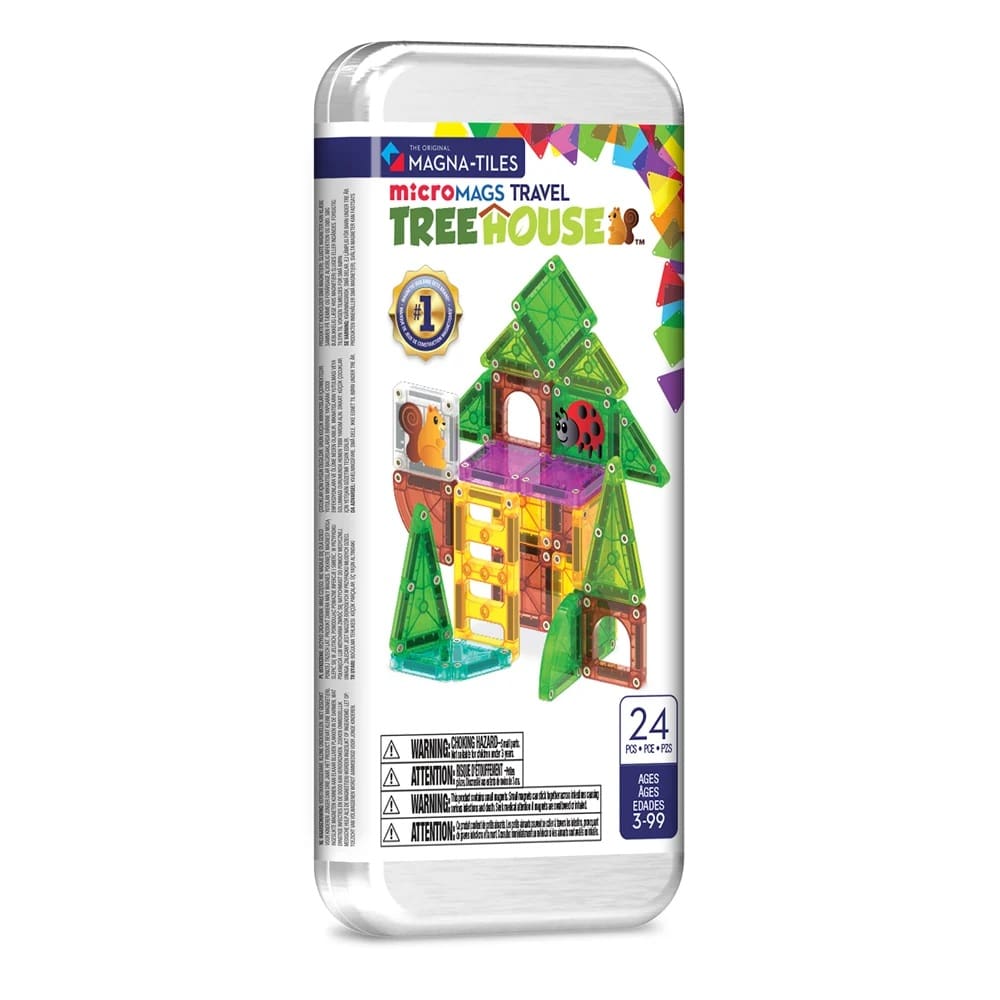 Magna-Tiles microMAGS - Travel Treehouse