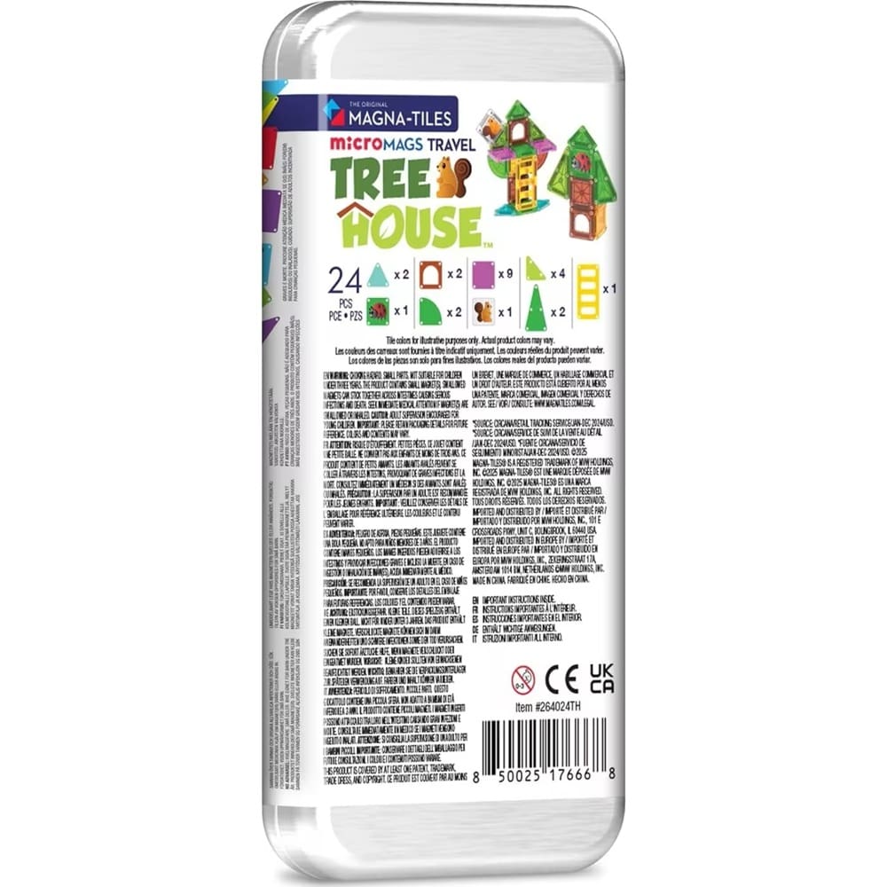 Magna-Tiles microMAGS - Travel Treehouse - Image 3