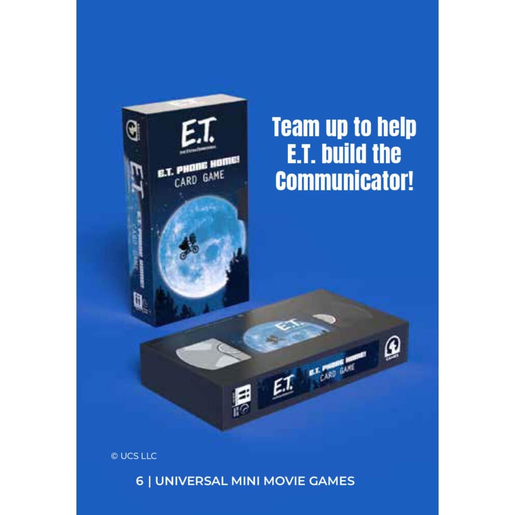 E.T. Card Game - Universal Mini Movie